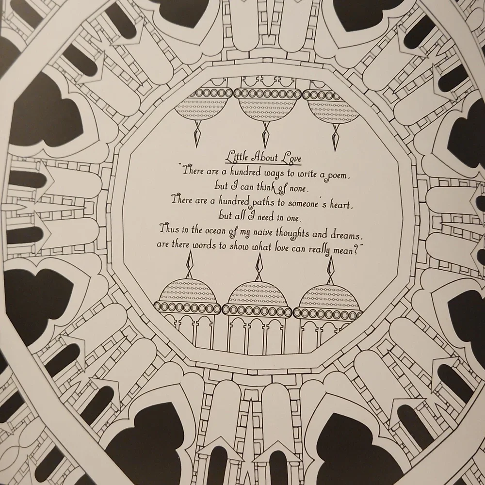 Amrita Sen Cosmic and Eternal Love Coloring Book